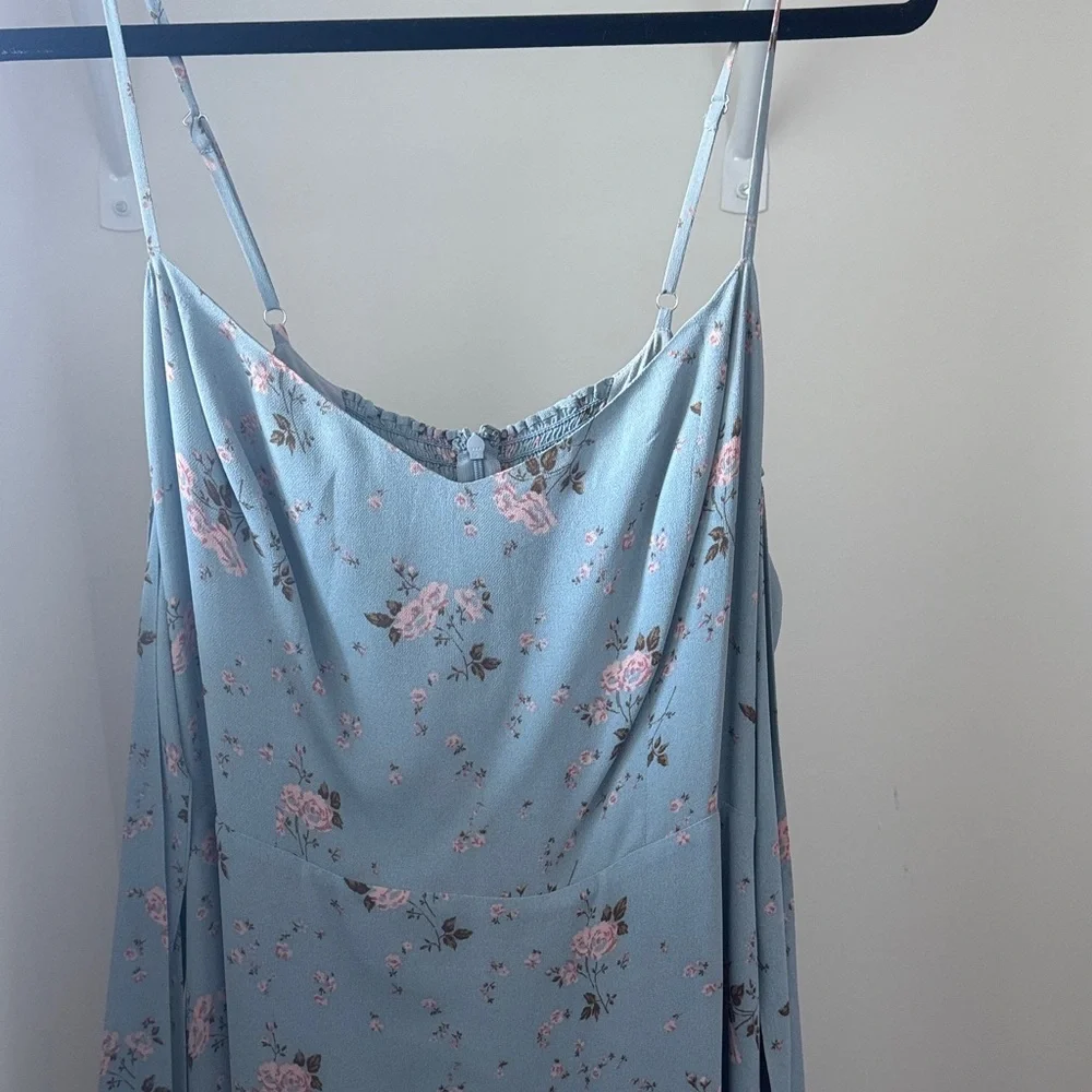 Reformation Blue Floral Maxi Dress (mimosa style) - Picture 2 of 3